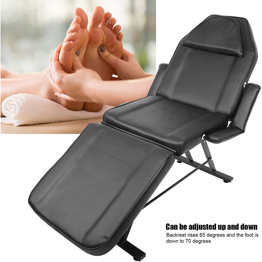 Beauty Salon Professional Folding Adjustable Facial Massage Bed 